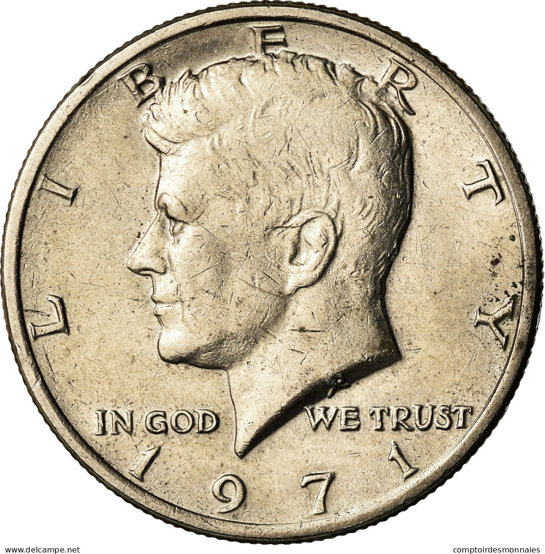 Monnaie, États-Unis, Kennedy Half Dollar, Half Dollar, 1971, U.S. Mint - 1964-…: Kennedy