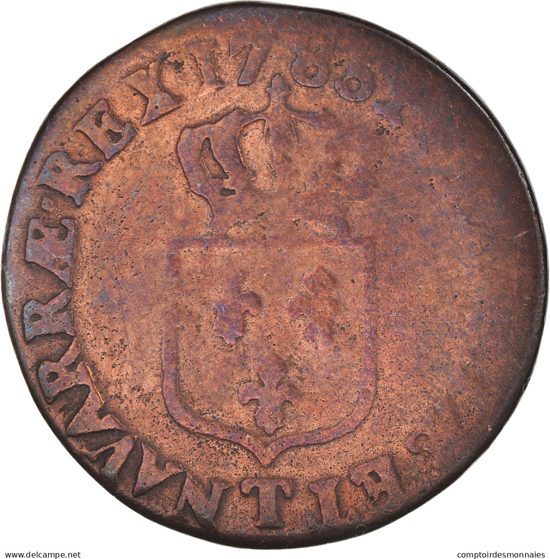 Monnaie, France, Louis XVI, 1/2 Sol Ou 1/2 Sou, 1/2 Sol, 1785, Nantes, B+ - 1774-1791 Lodewijjk XVI