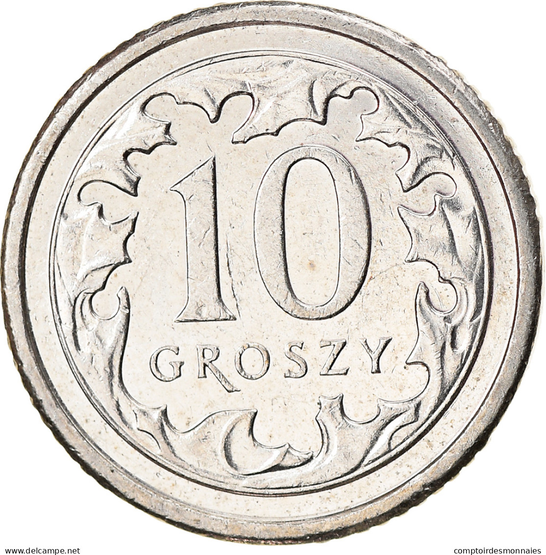 Monnaie, Pologne, 10 Groszy, 2013, Warsaw, TTB, Copper-nickel, KM:279 - Pologne