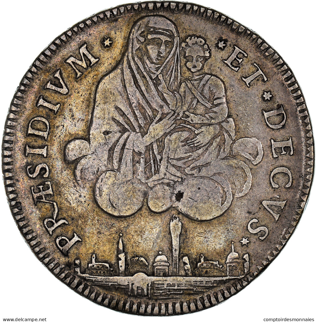 Monnaie, États Italiens, PAPAL STATES-BOLOGNA, 10 Paoli, Scudo, 1797, Bologna - Emilia