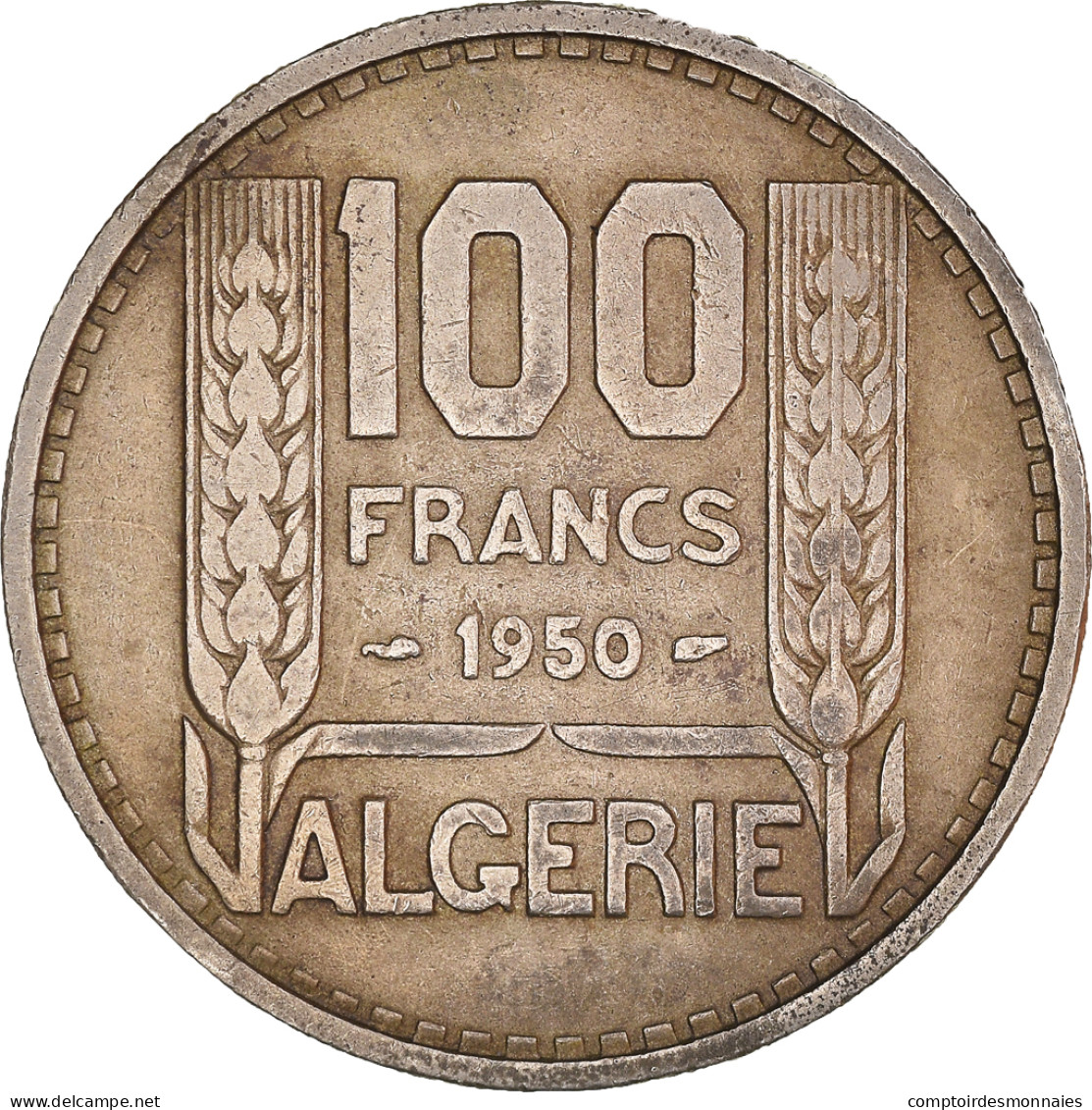 Monnaie, Algérie, 100 Francs, 1950, Paris, TTB, Cupro-nickel, KM:93 - Algérie