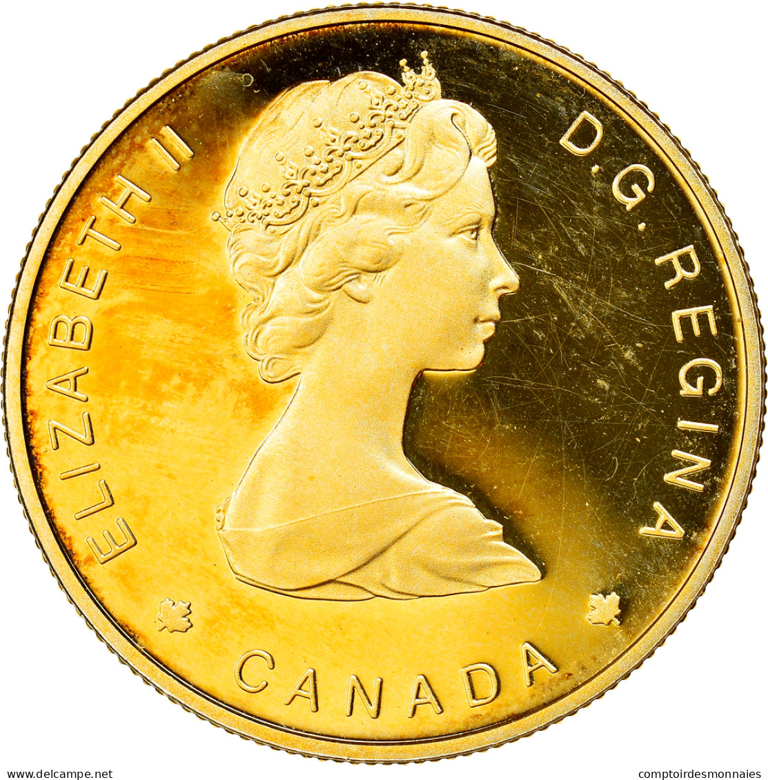 Monnaie, Canada, Elizabeth II, 100 Dollars, 1989, Royal Canadian Mint, Ottawa - Canada