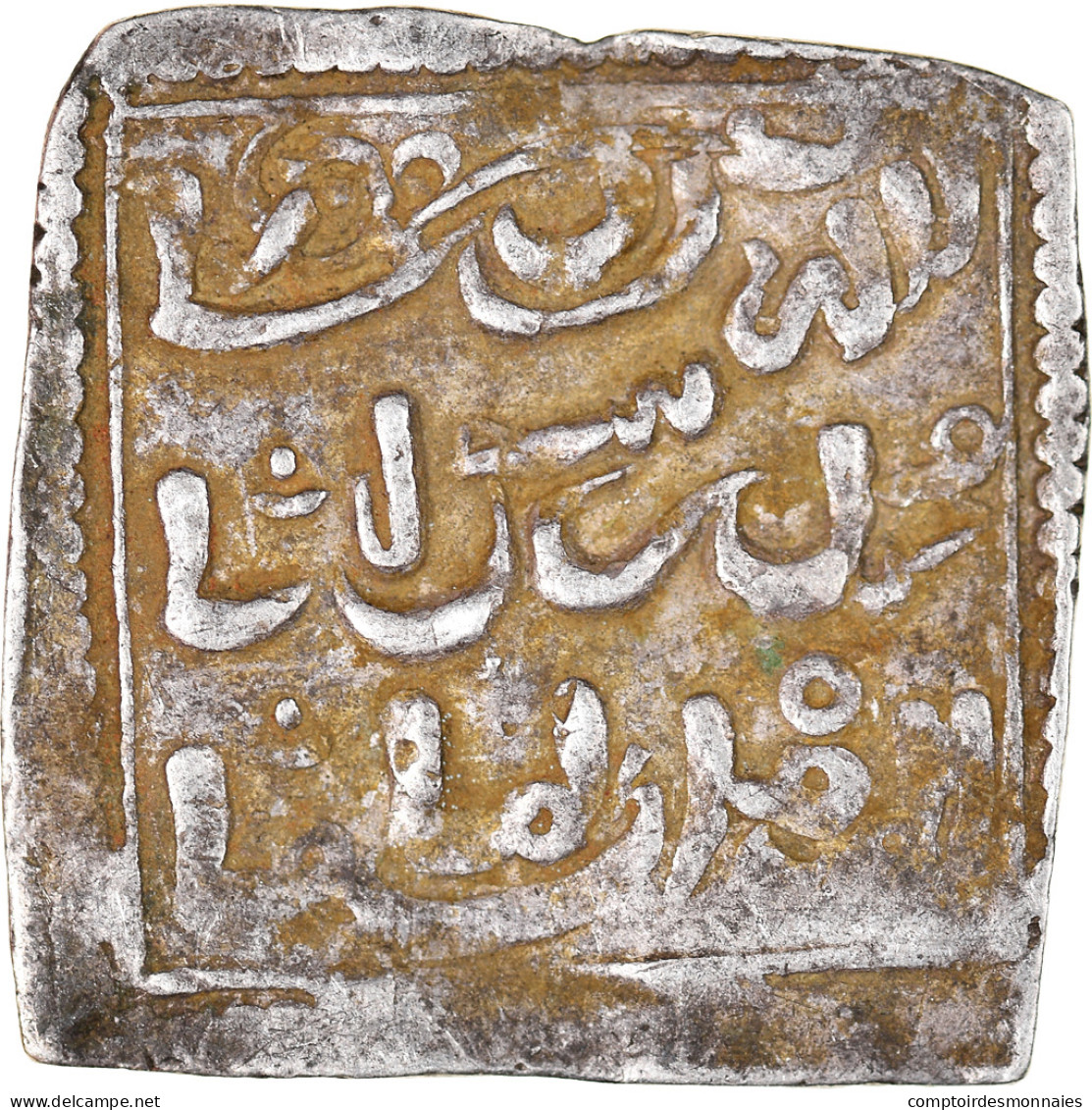 Monnaie, Almohad Caliphate, Millares, 1162-1269, Christian Imitation, TTB - Islamitisch