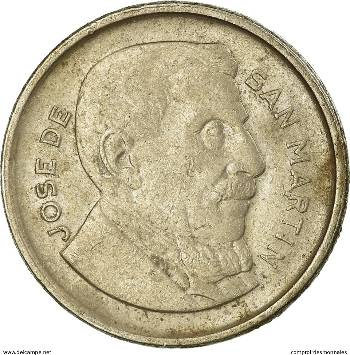 Monnaie, Argentine, 5 Centavos, 1956, TTB, Copper-Nickel Clad Steel, KM:50 - Argentina