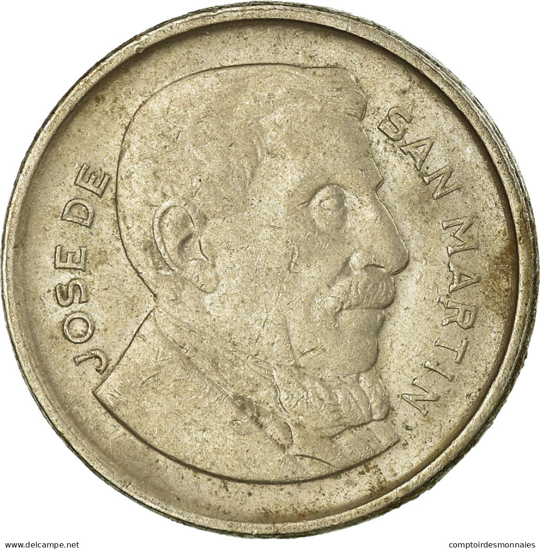 Monnaie, Argentine, 5 Centavos, 1956, TTB, Copper-Nickel Clad Steel, KM:50 - Argentine