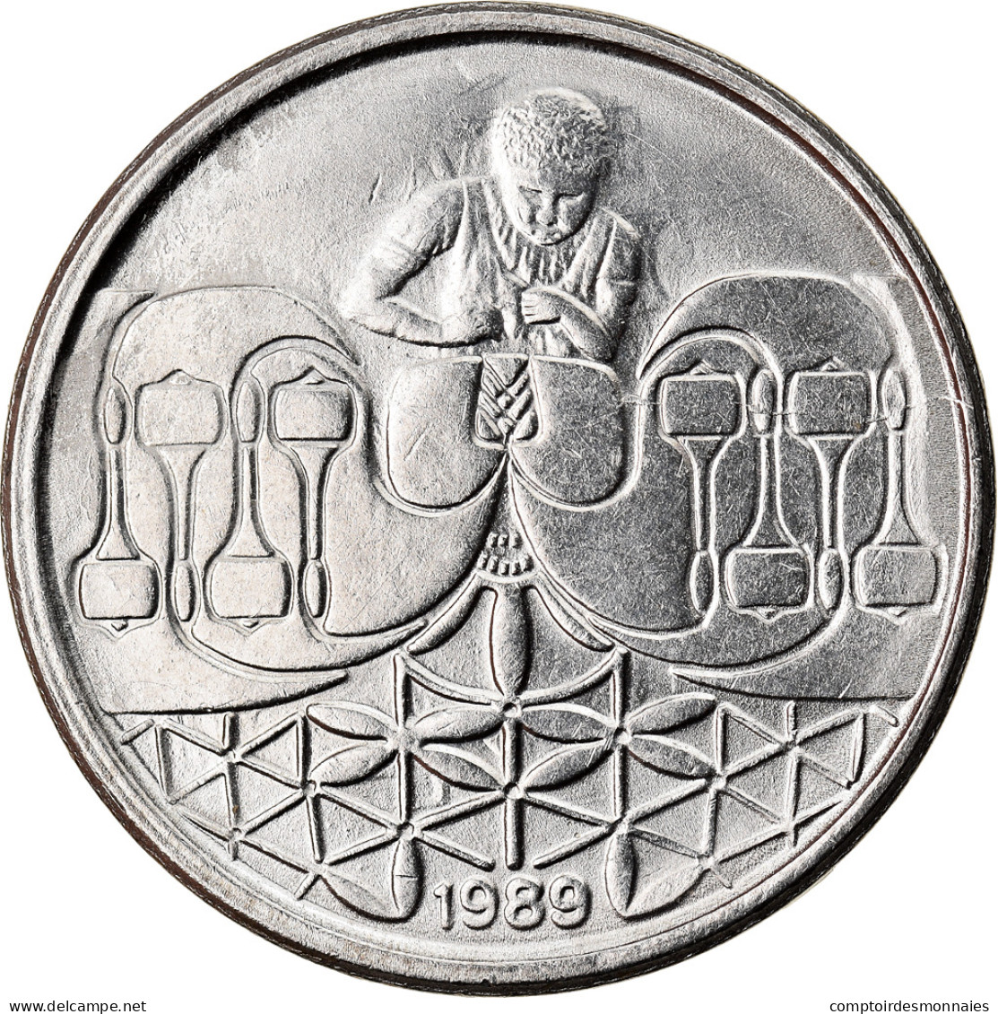 Monnaie, Brésil, 50 Centavos, 1989, TTB, Stainless Steel, KM:614 - Brazil