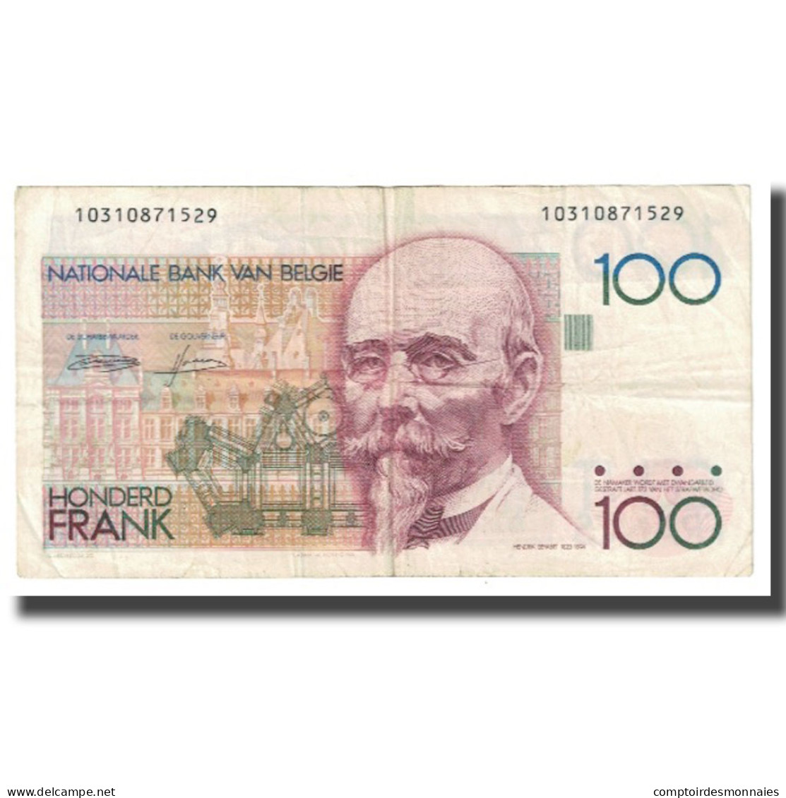 Billet, Belgique, 100 Francs, KM:142a, TB - 100 Francs