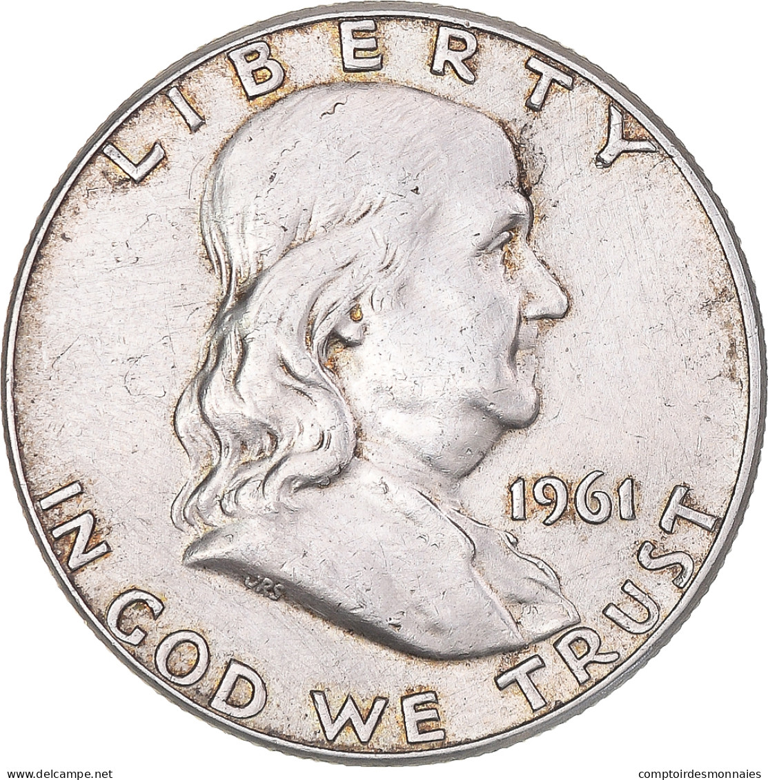 Monnaie, États-Unis, Franklin Half Dollar, Half Dollar, 1961, U.S. Mint - 1948-1963: Franklin