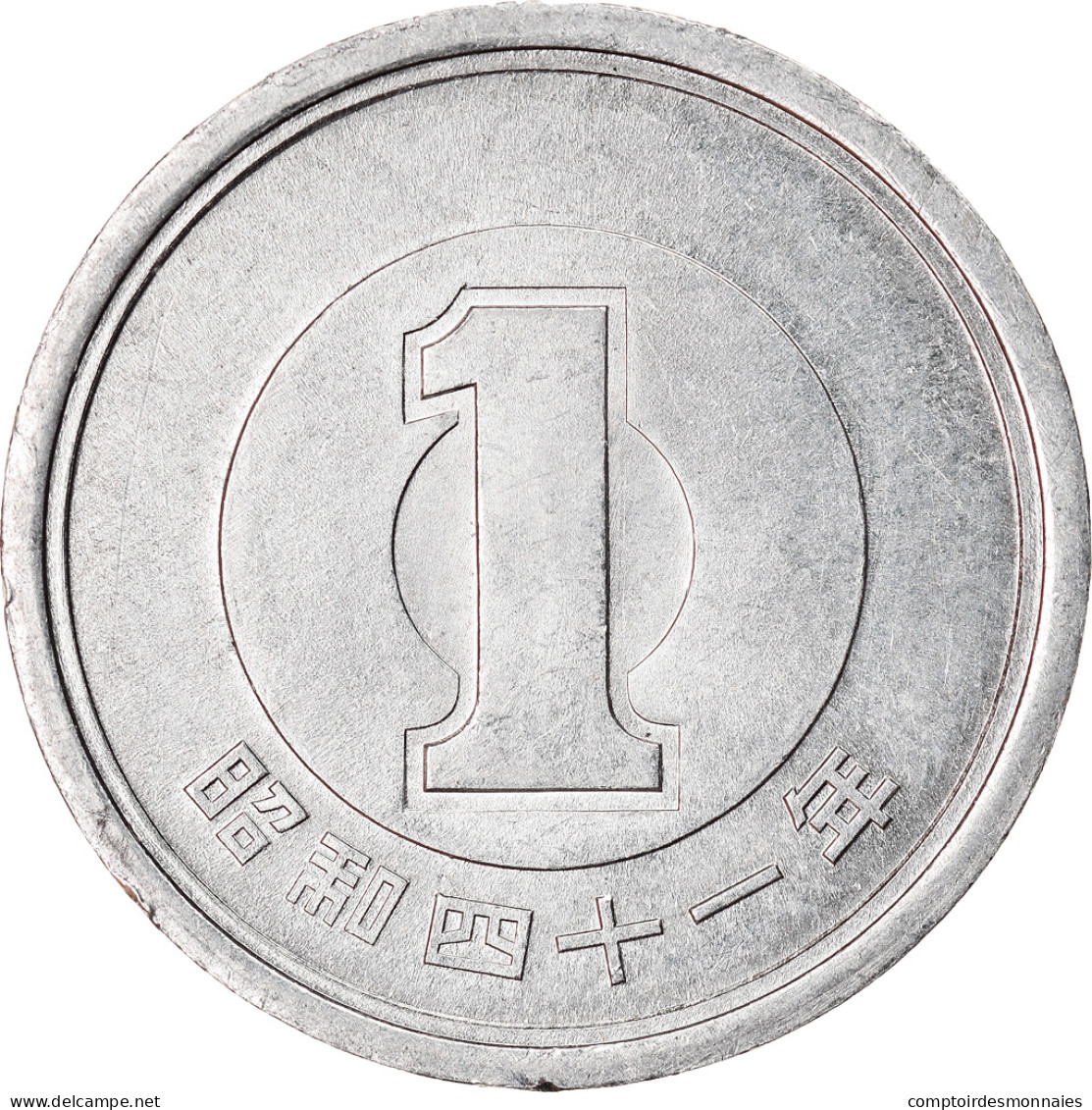 Monnaie, Japon, Hirohito, Yen, 1966, SUP+, Aluminium, KM:74 - Japon