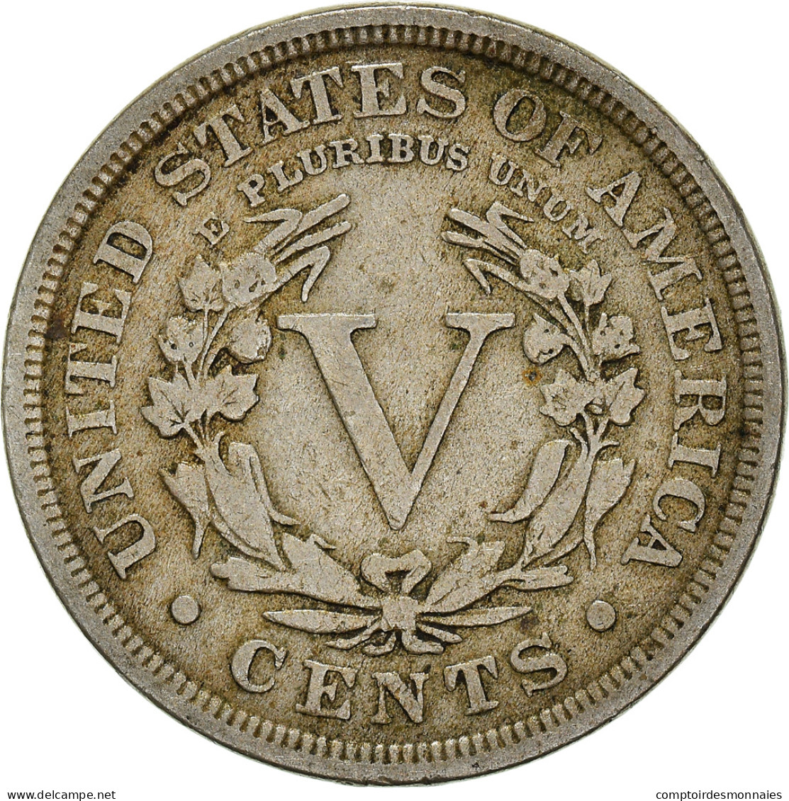 Monnaie, États-Unis, Liberty Nickel, 5 Cents, 1911, U.S. Mint, Philadelphie - 1883-1913: Liberty