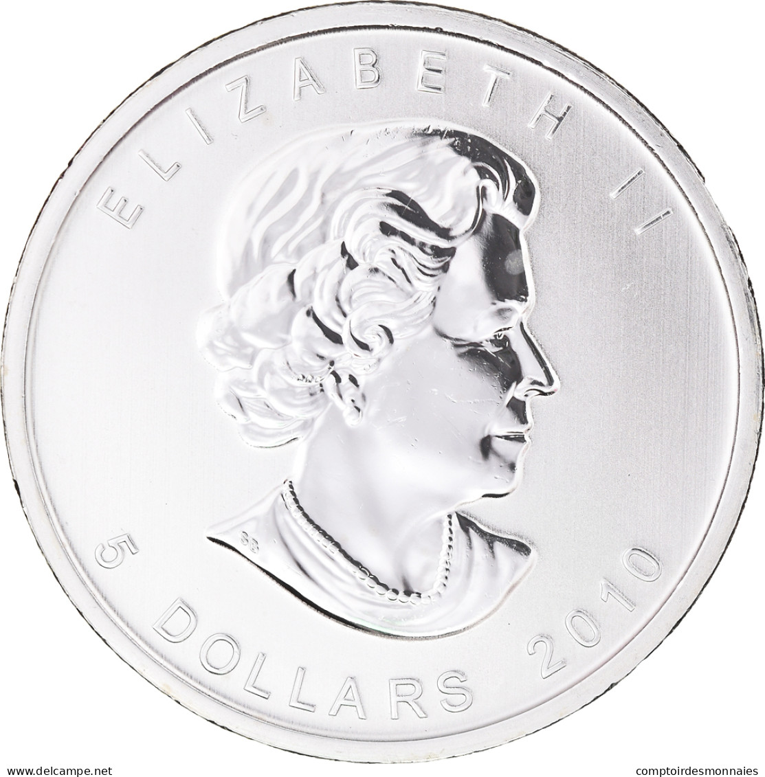 Monnaie, Canada, Elizabeth II, 5 Dollars, 2010, Royal Canadian Mint, 1 Oz, SPL - Canada