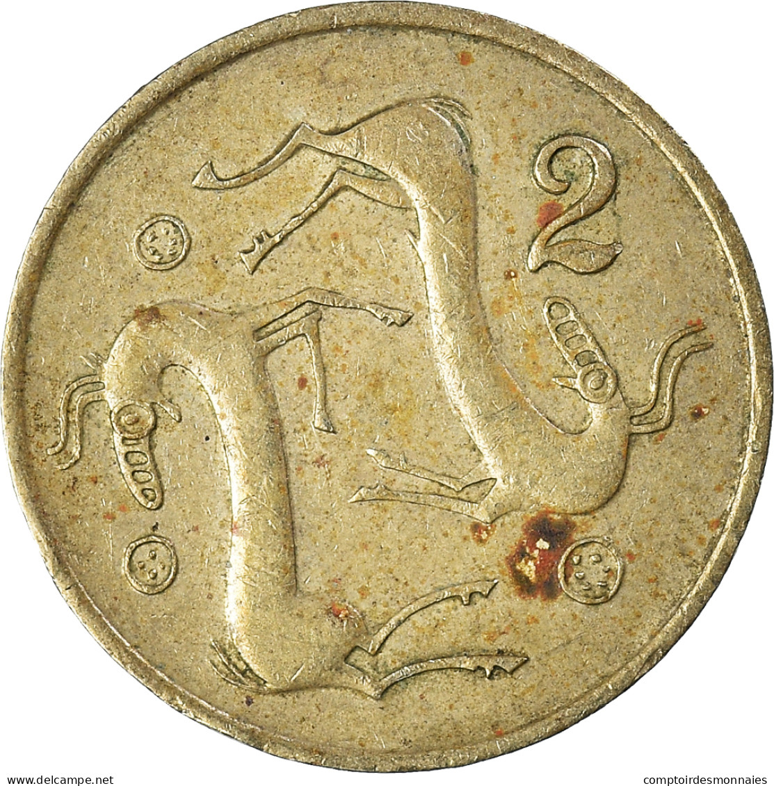 Monnaie, Chypre, 2 Cents, 1983 - Zypern