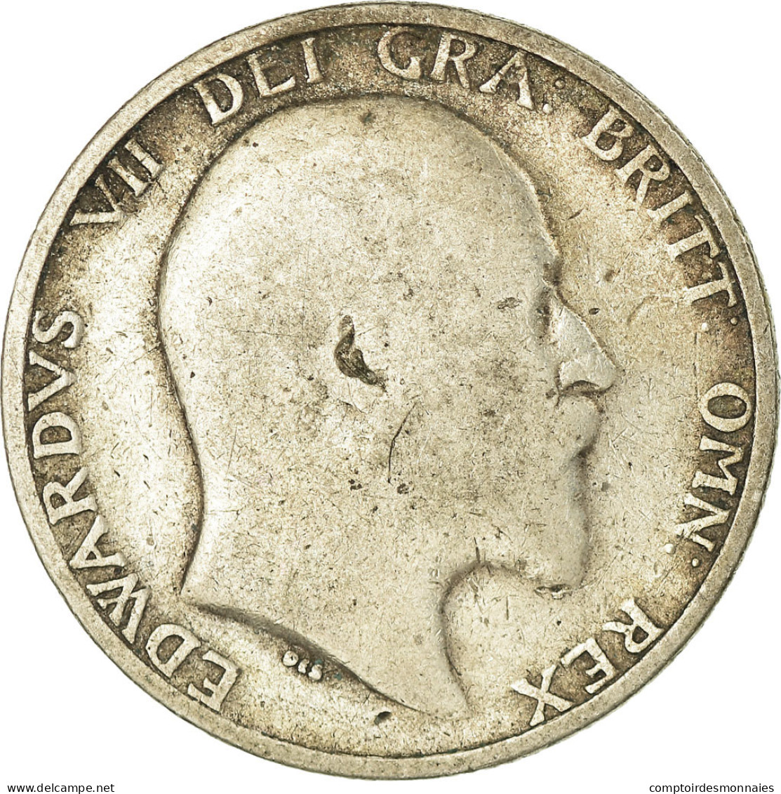 Monnaie, Grande-Bretagne, Edward VII, Shilling, 1906, TB, Argent, KM:800 - I. 1 Shilling