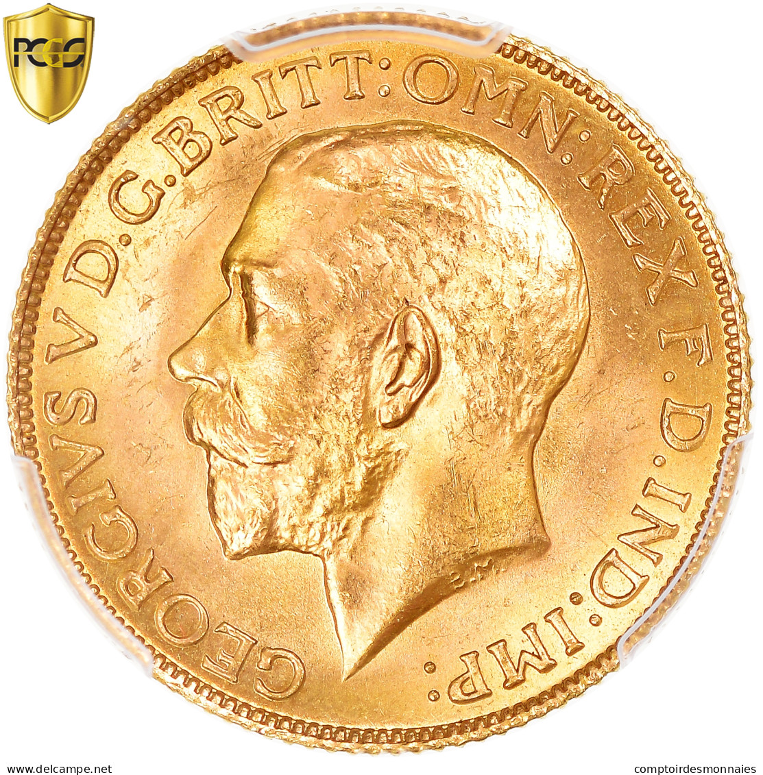 Grande-Bretagne, George V, Sovereign, 1925, Or, PCGS, MS66, Spink:3996, KM:820 - 1 Sovereign