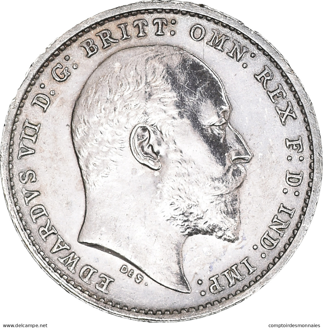 Monnaie, Grande-Bretagne, Edward VII, 2 Pence, 1903, SPL, Argent, KM:796 - E. 2 Pence