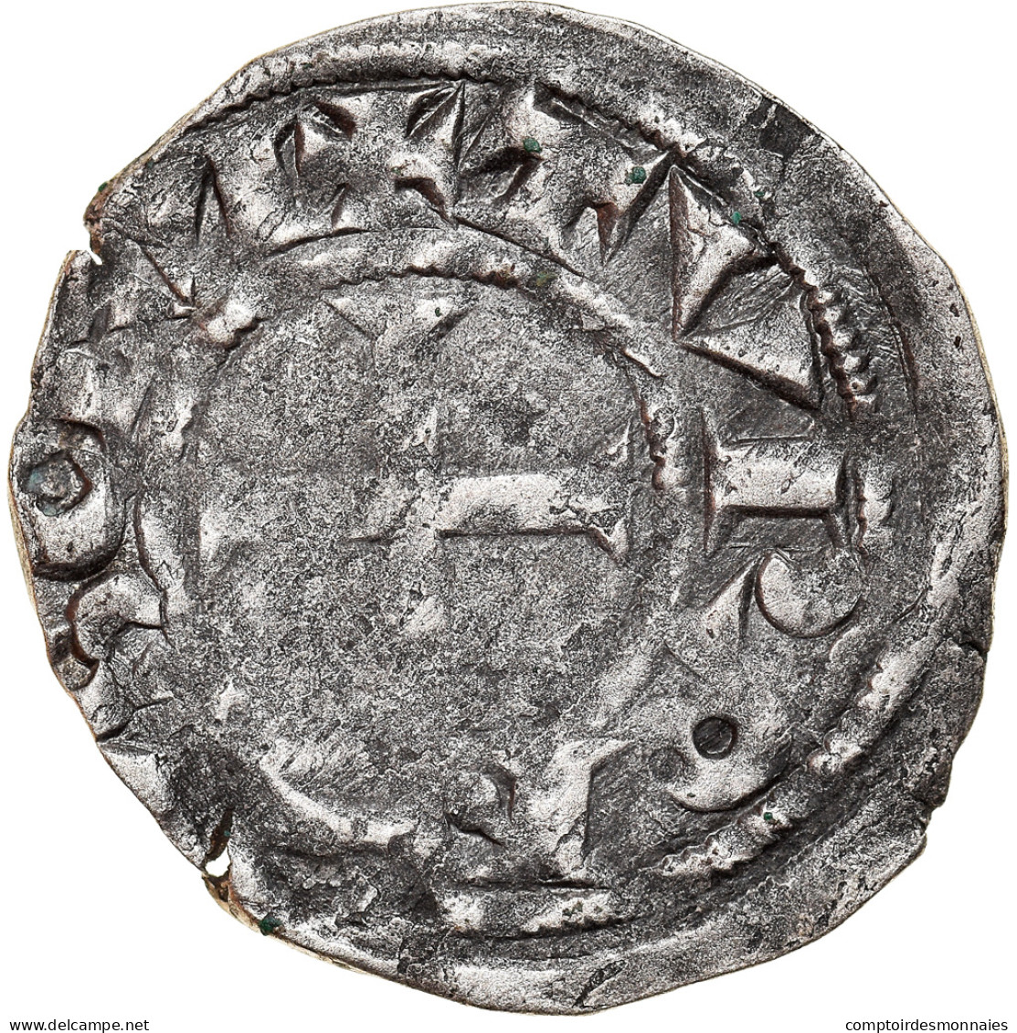 Monnaie, France, Touraine, Denier, 1150-1200, Saint-Martin De Tours, TTB - Other & Unclassified