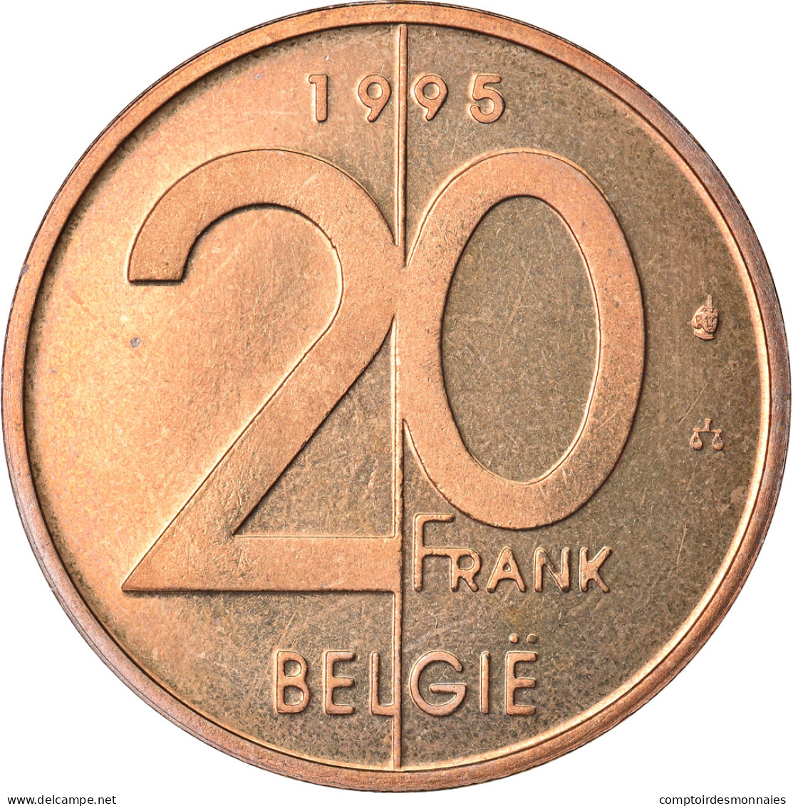 Monnaie, Belgique, Albert II, 20 Francs, 20 Frank, 1995, Bruxelles, FDC - 20 Frank