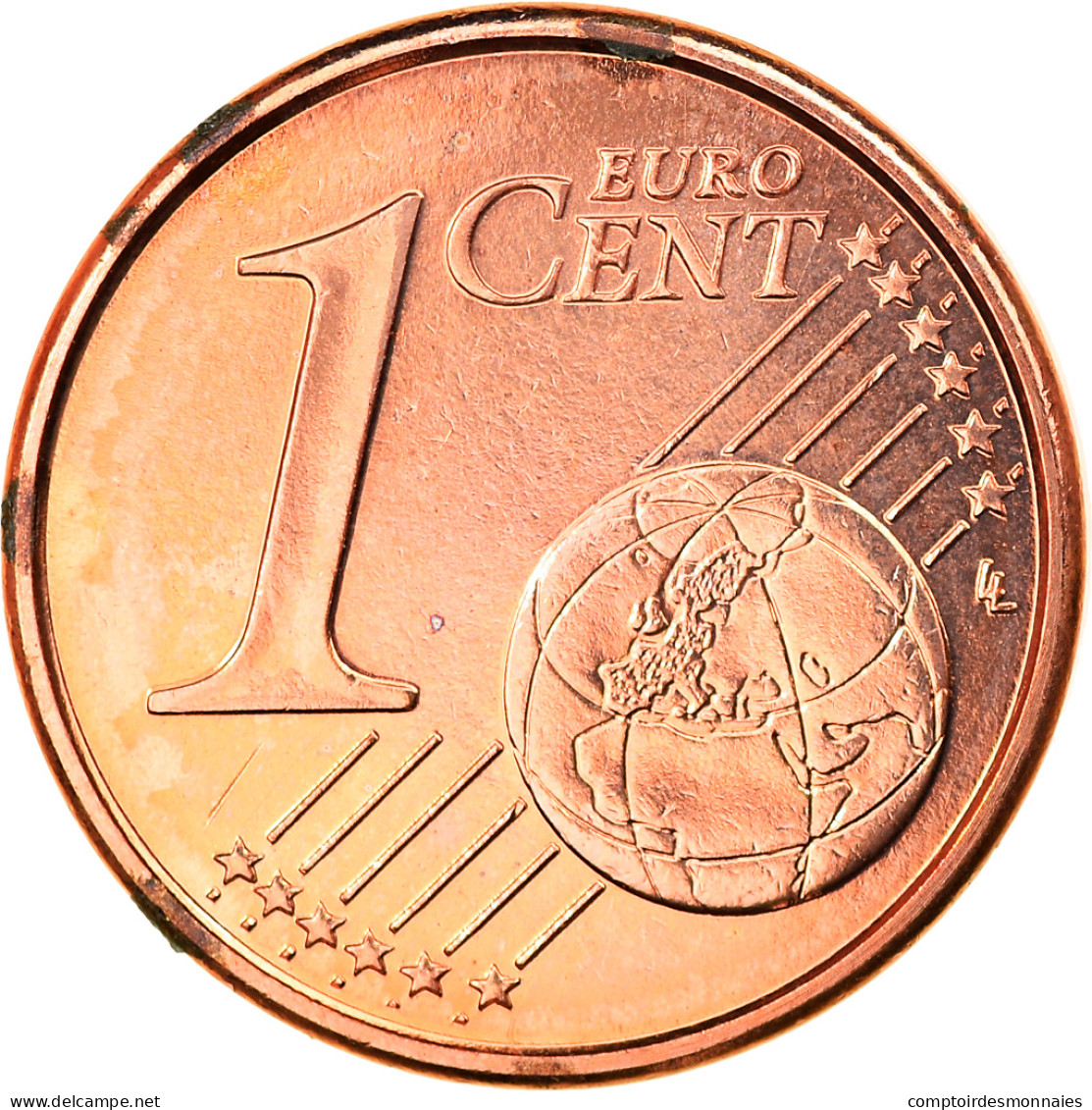 San Marino, Euro Cent, 2009, Rome, SPL, Copper Plated Steel, KM:440 - San Marino
