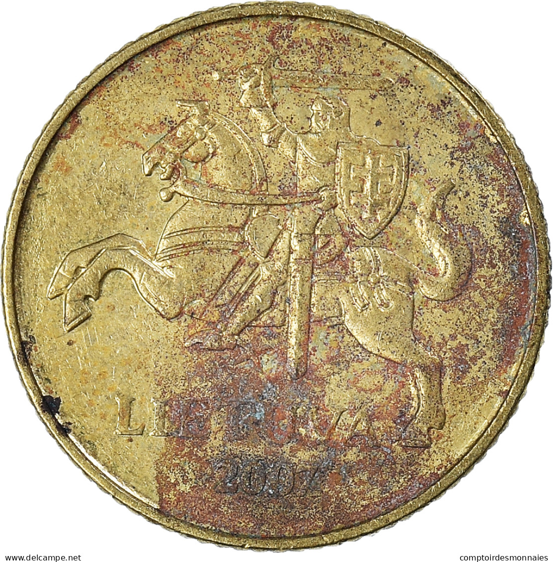 Monnaie, Lituanie, 10 Centu, 2007 - Litauen