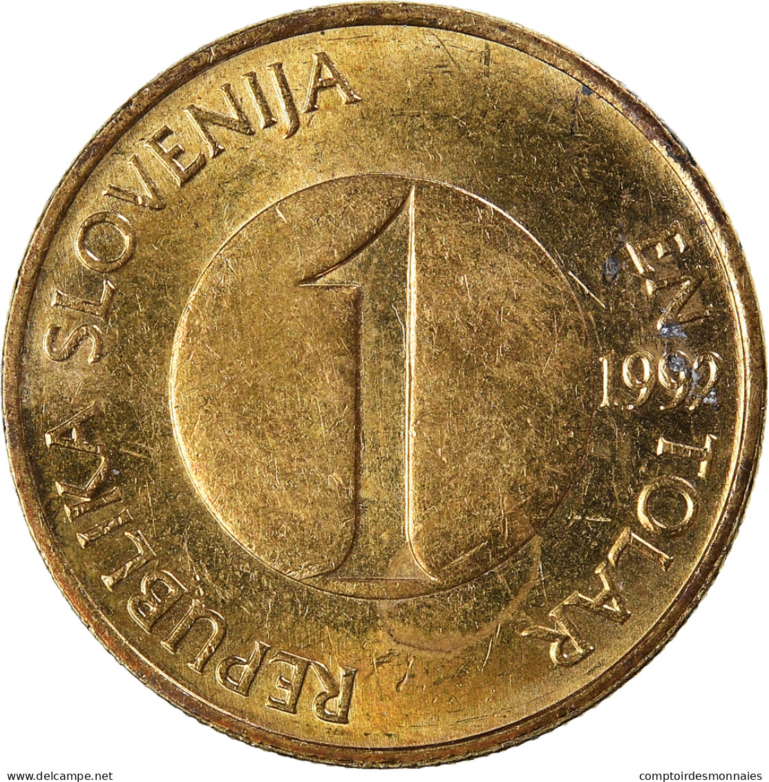Monnaie, Slovénie, Tolar, 1992 - Slovenia