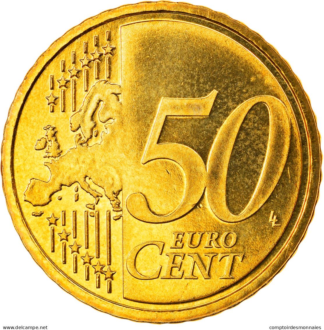 Pays-Bas, 50 Euro Cent, 2007, Utrecht, FDC, Laiton, KM:270 - Paesi Bassi