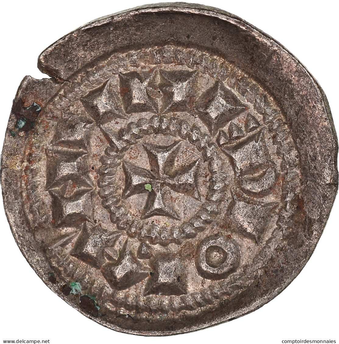 Italie, Henri III, IV Ou V De Franconie, Denier, 1039-1125, Milan, Argent, SUP - Feudal Coins