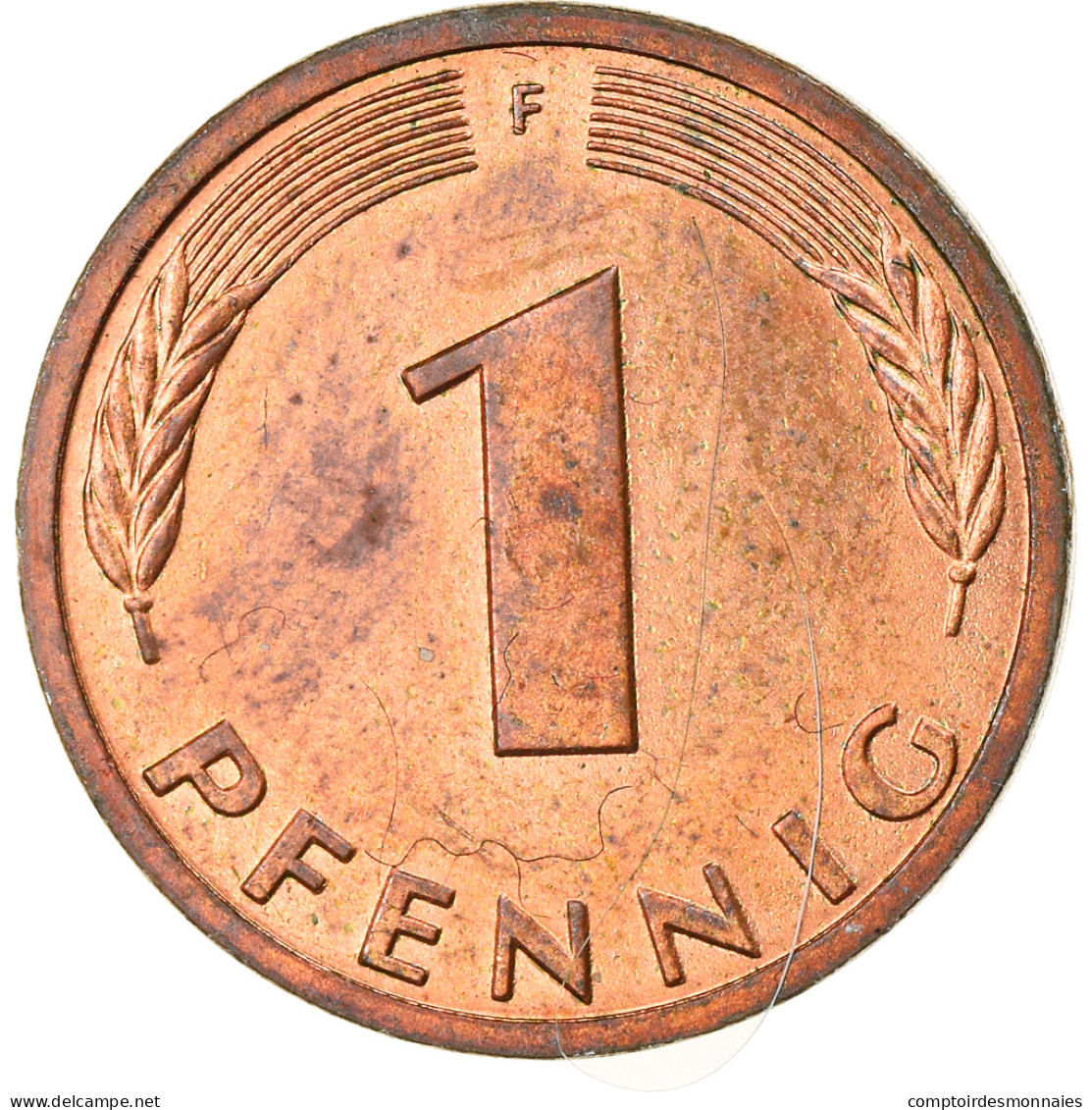 Monnaie, République Fédérale Allemande, Pfennig, 1982, Stuttgart, SUP, Copper - 1 Pfennig