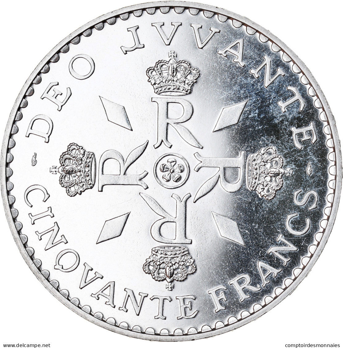 Monnaie, Monaco, 50 Francs, 1974, ESSAI, FDC, Argent, Gadoury:MC162, KM:E66 - 1960-2001 New Francs