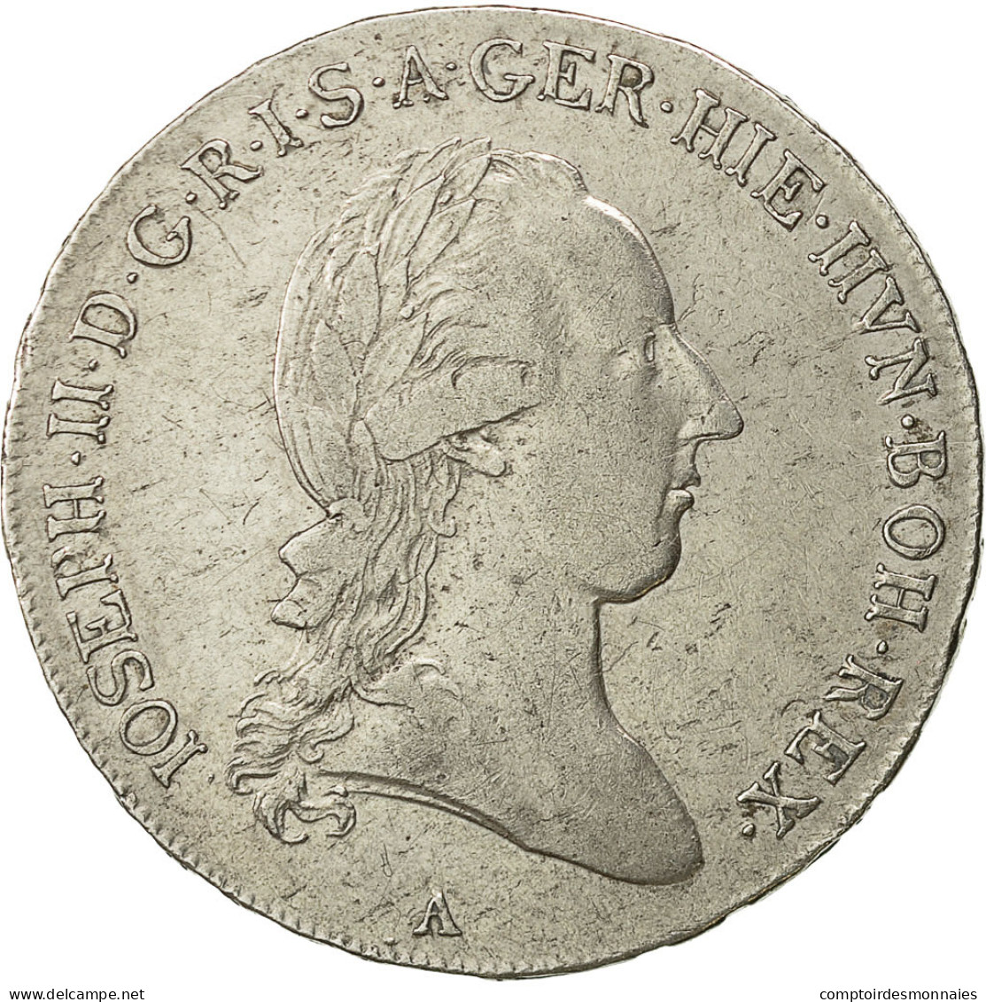 Monnaie, AUSTRIAN NETHERLANDS, Joseph II, 1/2 Kronenthaler, 1788, Vienne, TTB - Autres & Non Classés