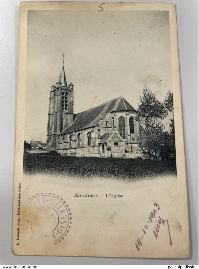 CPA - 95 - SURVILLIERS - L' Eglise - Survilliers