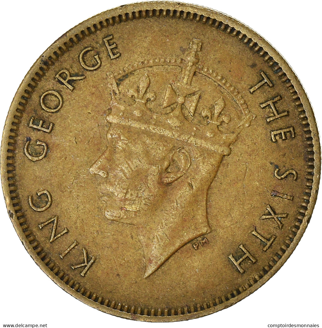 Monnaie, Hong Kong, 10 Cents, 1950 - Hong Kong