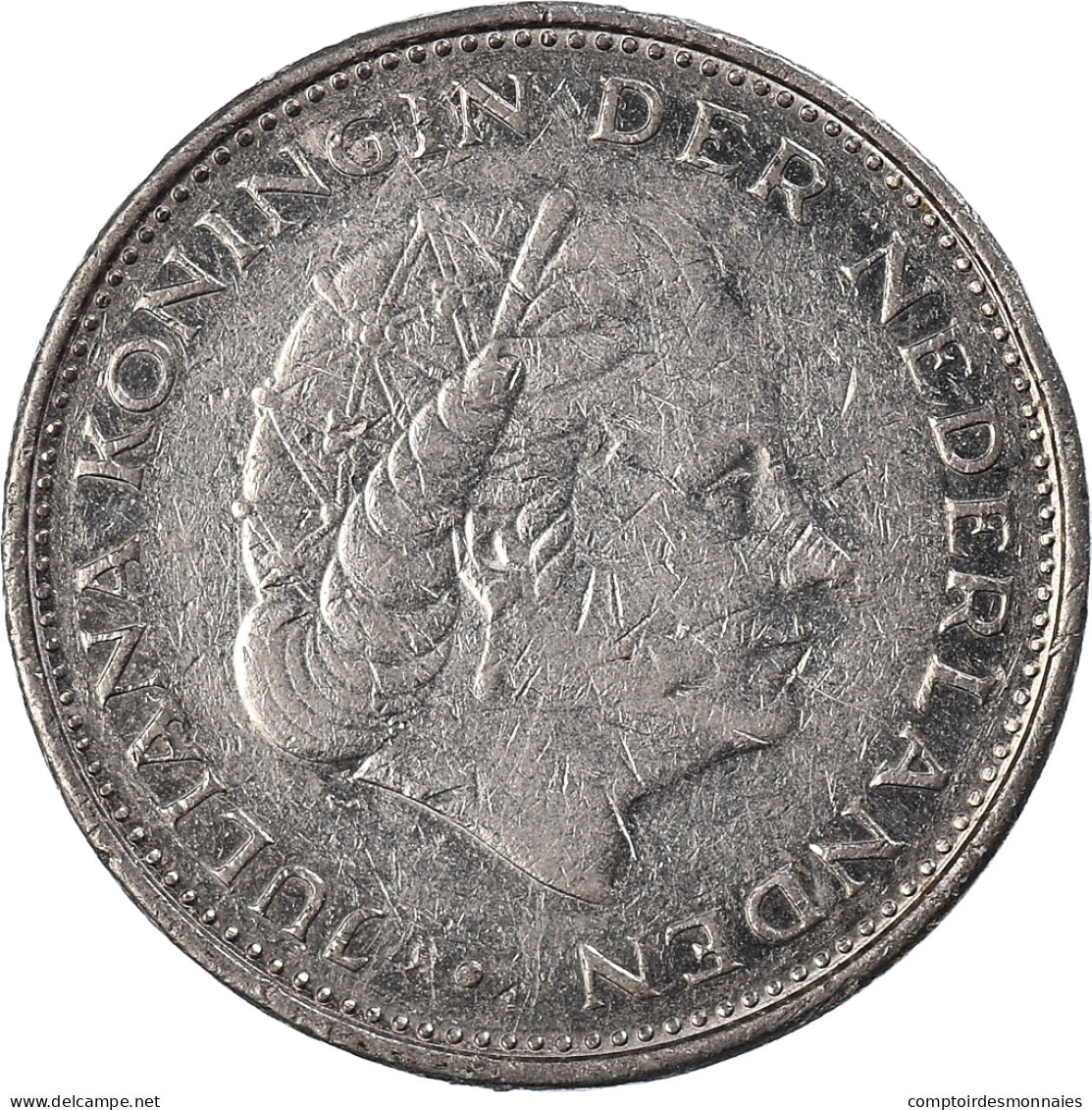 Monnaie, Pays-Bas, 2-1/2 Gulden, 1969 - 1948-1980 : Juliana