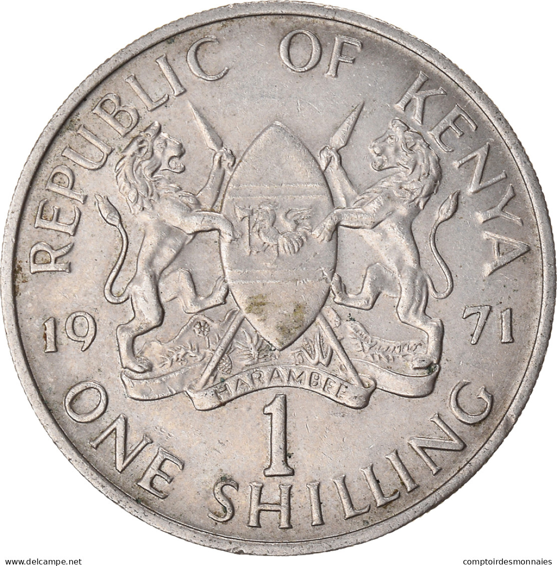 Monnaie, Kenya, Shilling, 1971 - Kenya