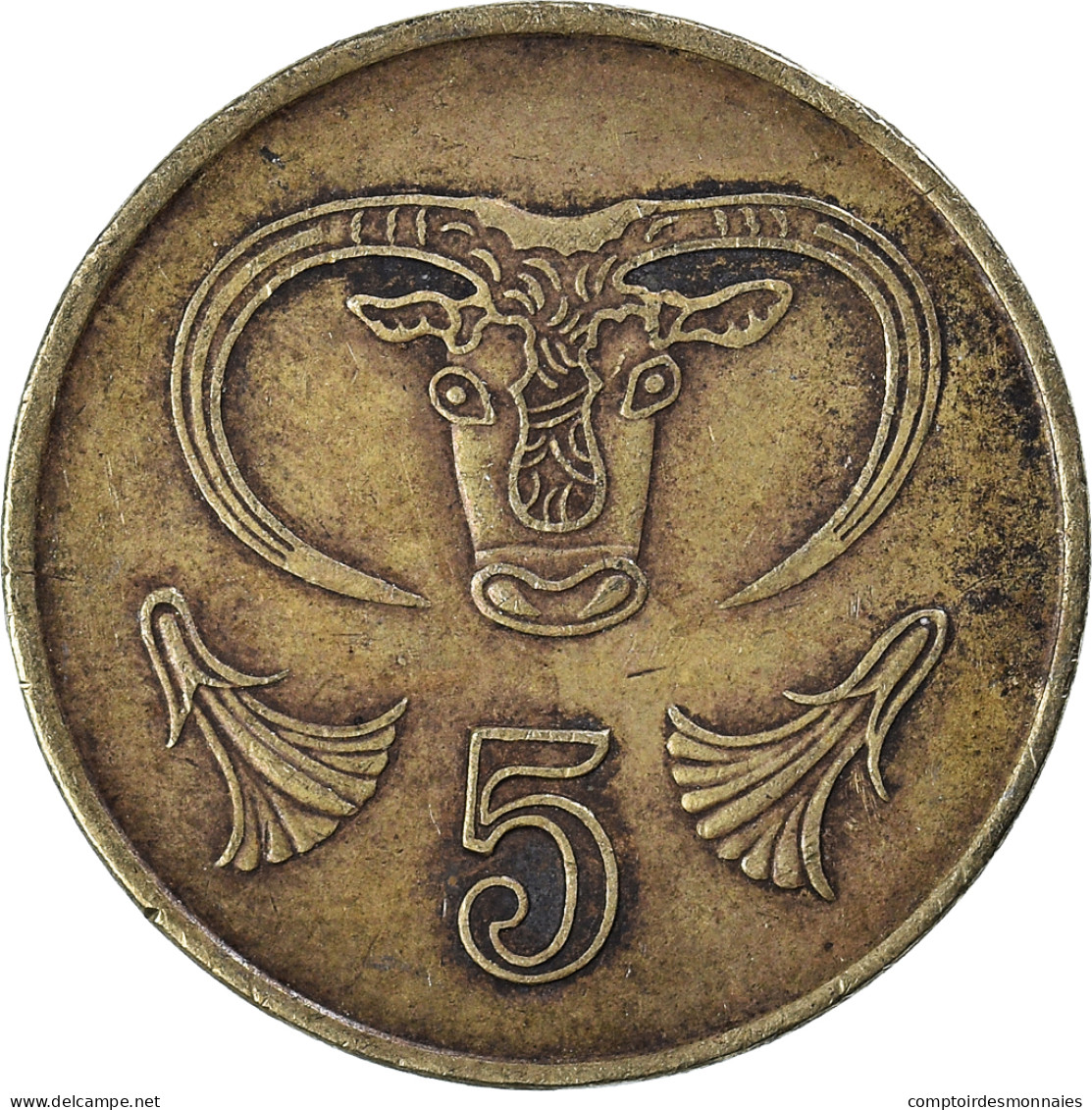 Monnaie, Chypre, 5 Cents, 1992 - Chypre