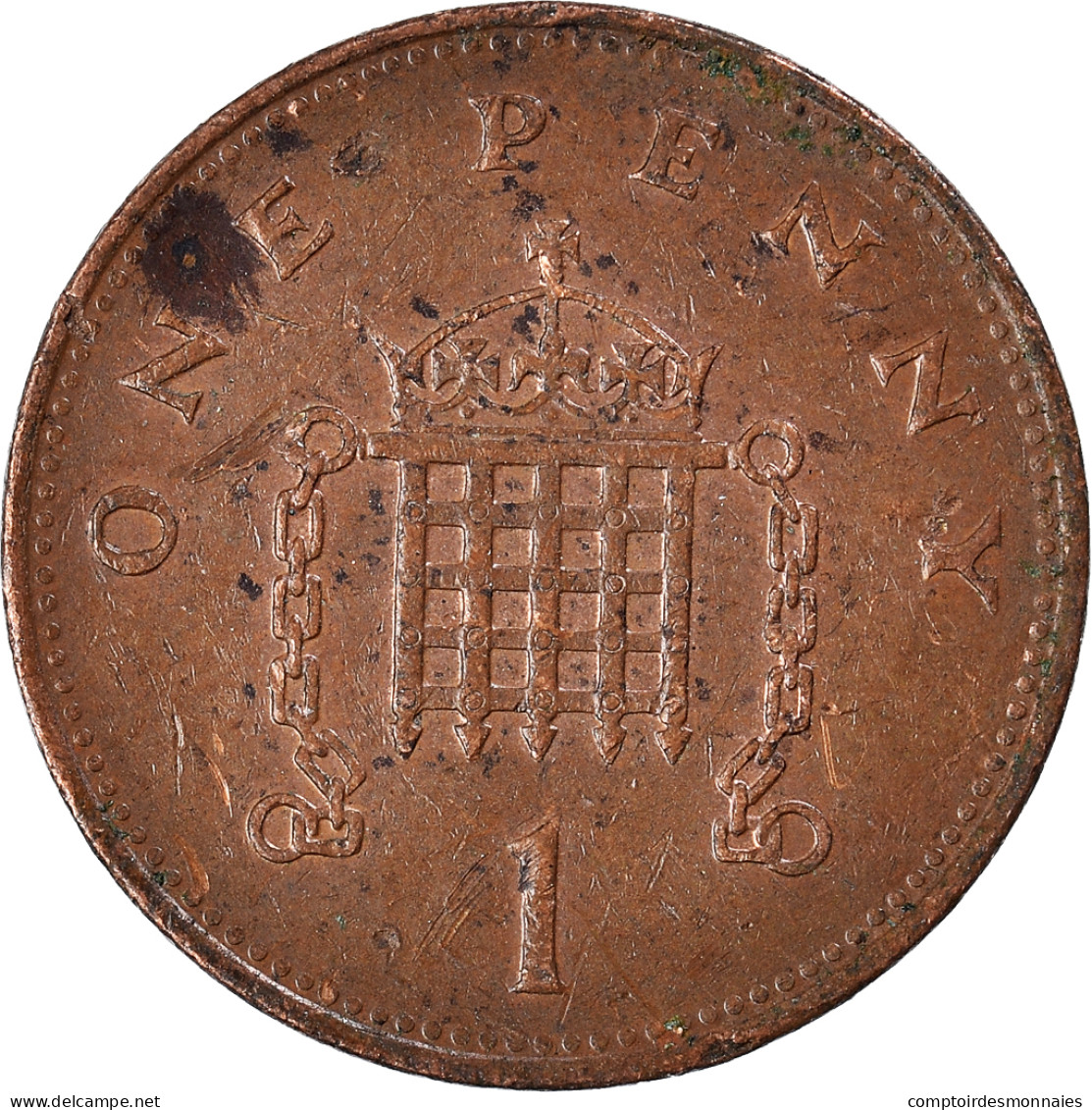 Monnaie, Grande-Bretagne, Penny, 1992 - 1 Penny & 1 New Penny