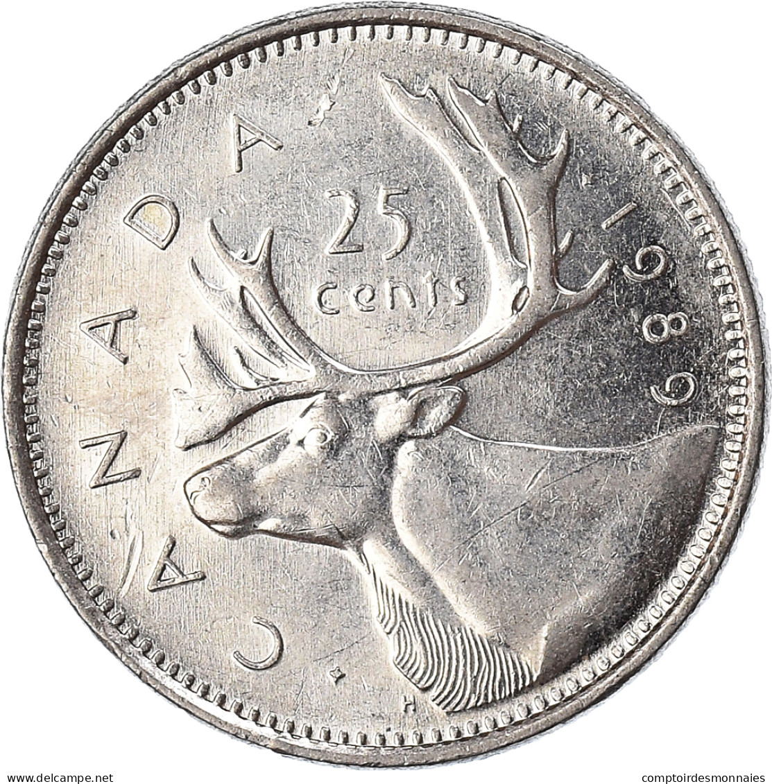 Monnaie, Canada, 25 Cents, 1989 - Canada