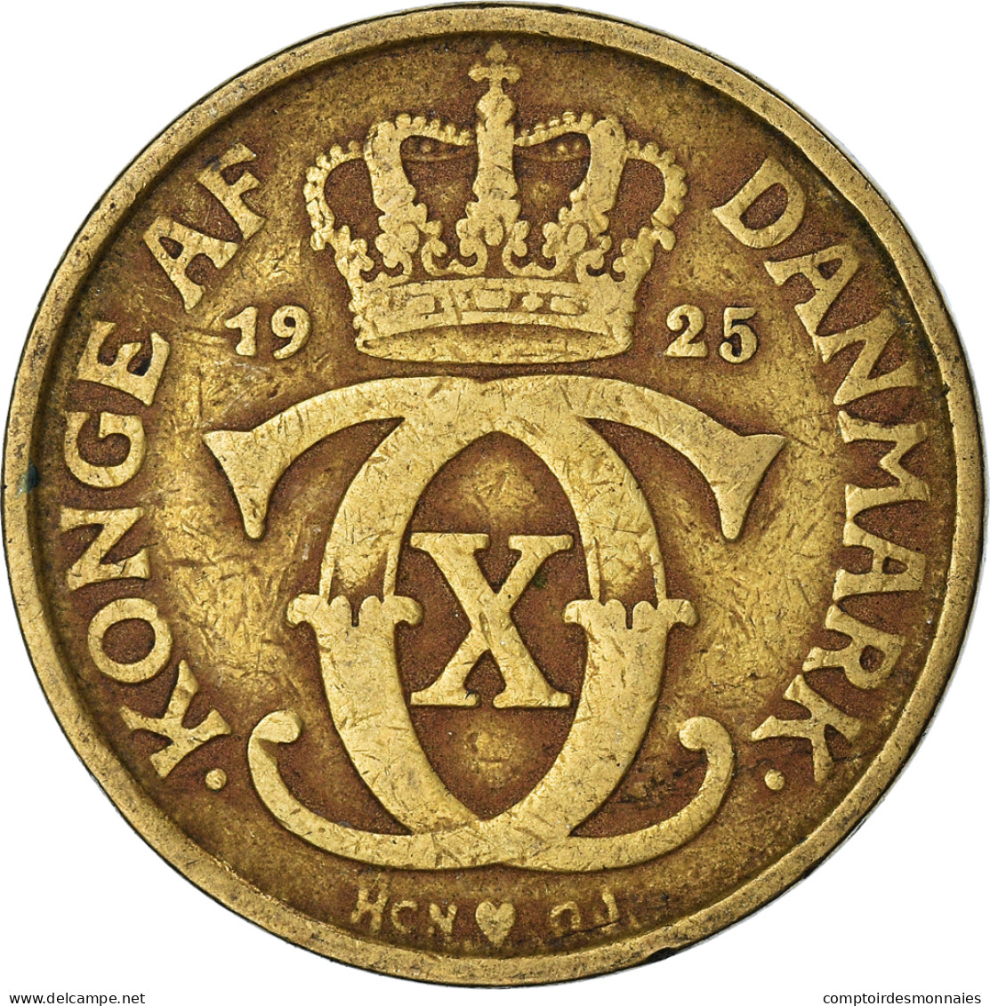 Monnaie, Danemark, Krone, 1925 - Denmark