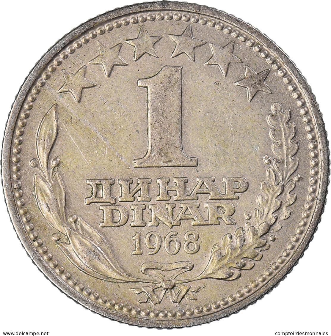 Monnaie, Yougoslavie, Dinar, 1968 - Yougoslavie