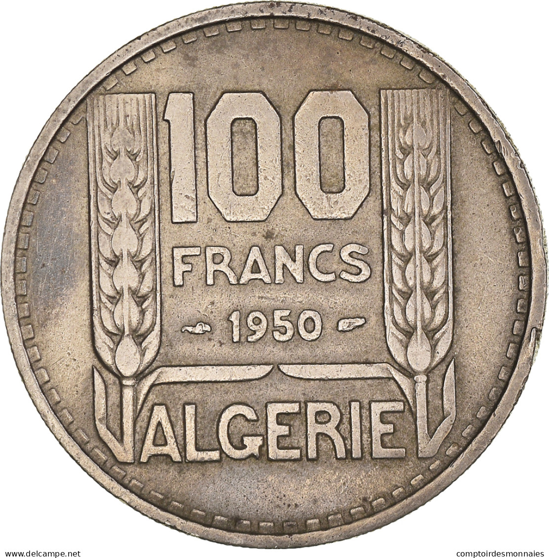 Monnaie, Algérie, 100 Francs, 1950, Paris, TTB, Cupro-nickel, KM:93 - Algérie