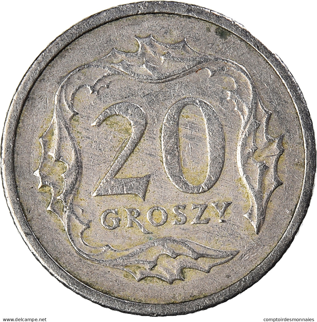 Monnaie, Pologne, 20 Groszy, 1990 - Pologne