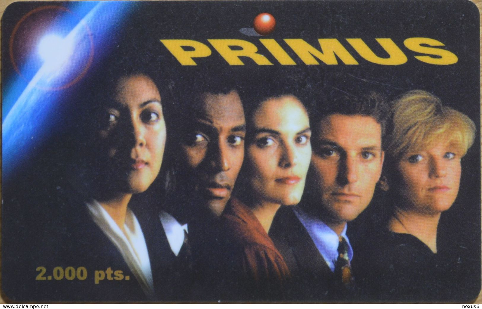 Spain - Primus - Faces, Exp.01.04.2000, Remote Mem. 2.000PTA, Used - Otros & Sin Clasificación