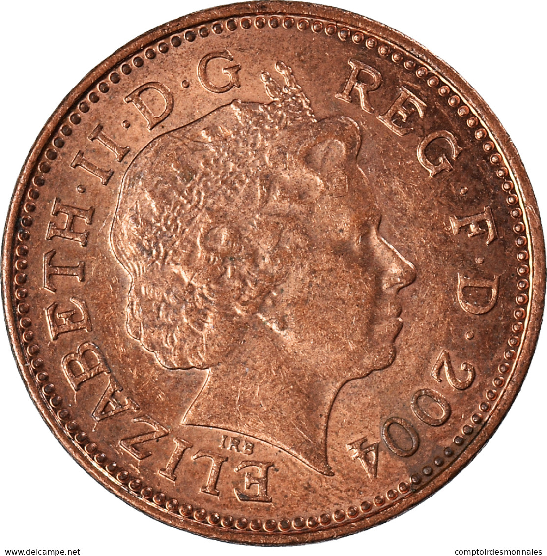 Monnaie, Grande-Bretagne, Penny, 2004 - 1 Penny & 1 New Penny