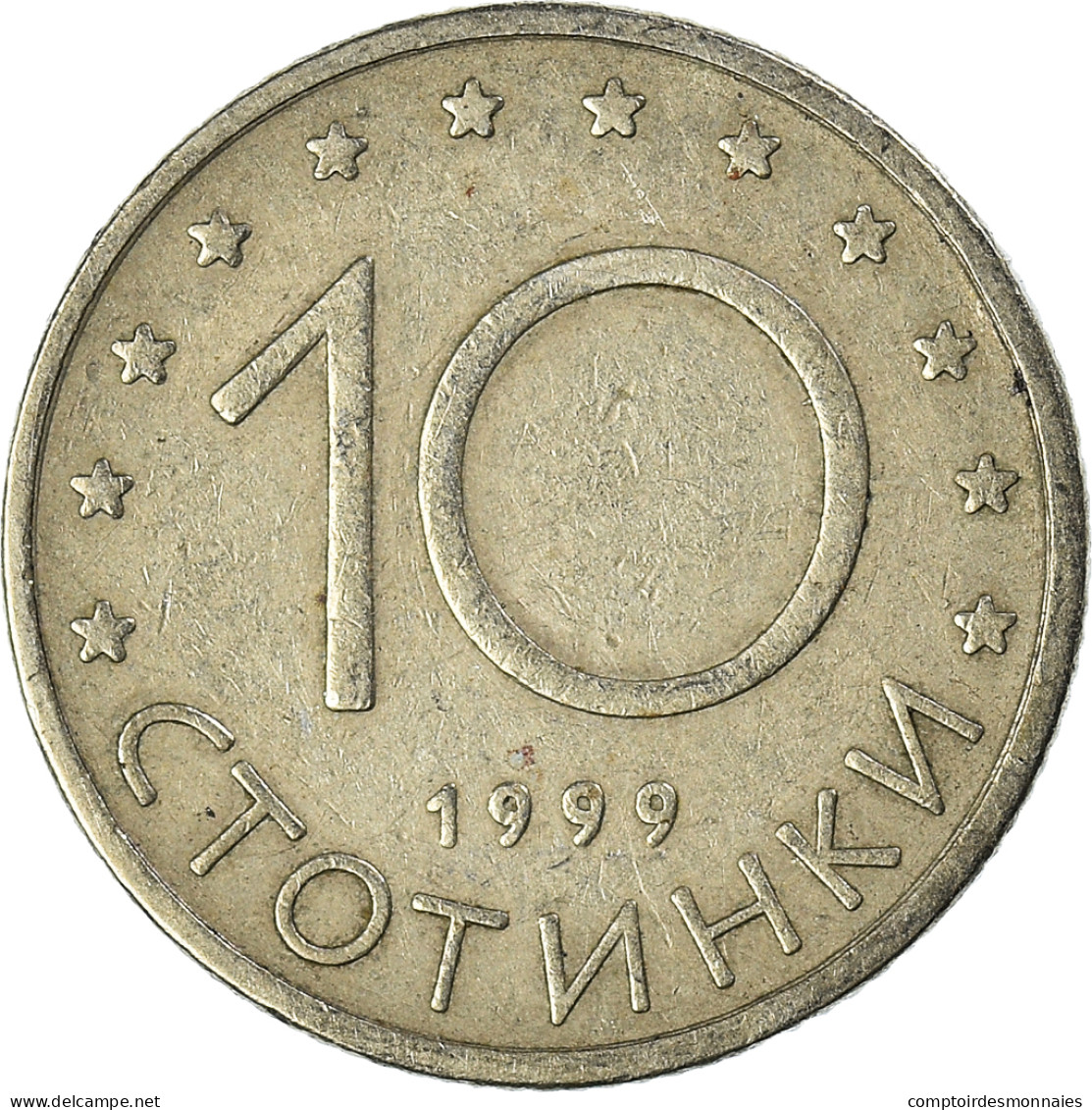 Monnaie, Bulgarie, 10 Stotinki, 1999 - Bulgarie