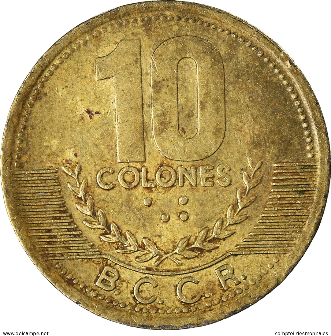 Monnaie, Costa Rica, 10 Colones, 2002 - Costa Rica