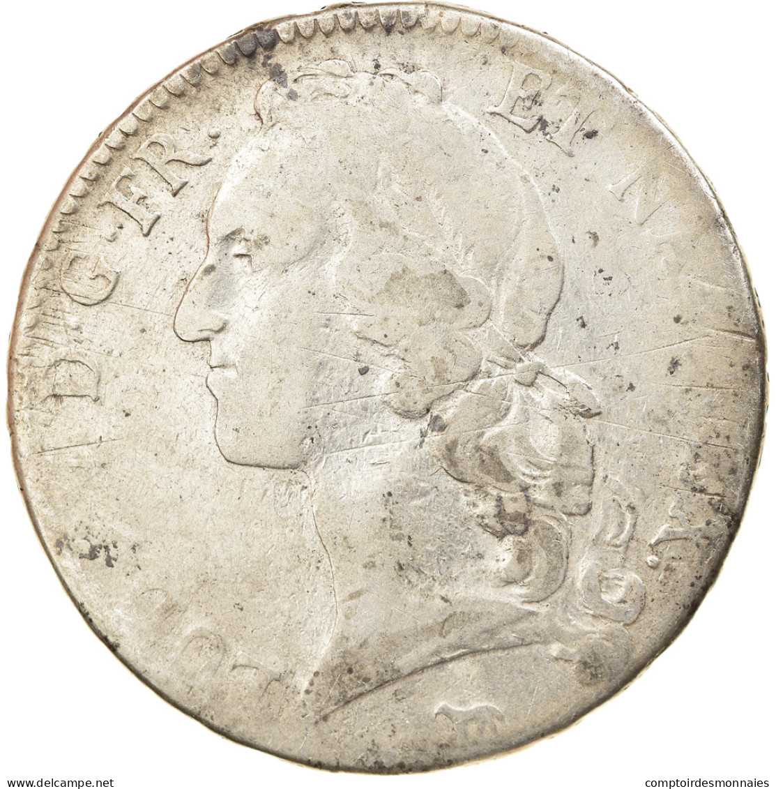 Monnaie, France, Louis XV, Écu Au Bandeau, Ecu, 1749, Paris, TB, Argent - 1715-1774 Ludwig XV. Der Vielgeliebte