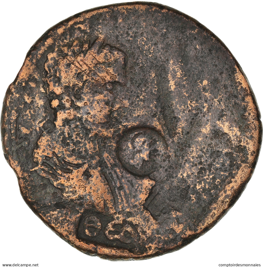 Monnaie, Caracalla, Bronze Æ, 209-211, Stratonikeia, TB+, Bronze - Röm. Provinz