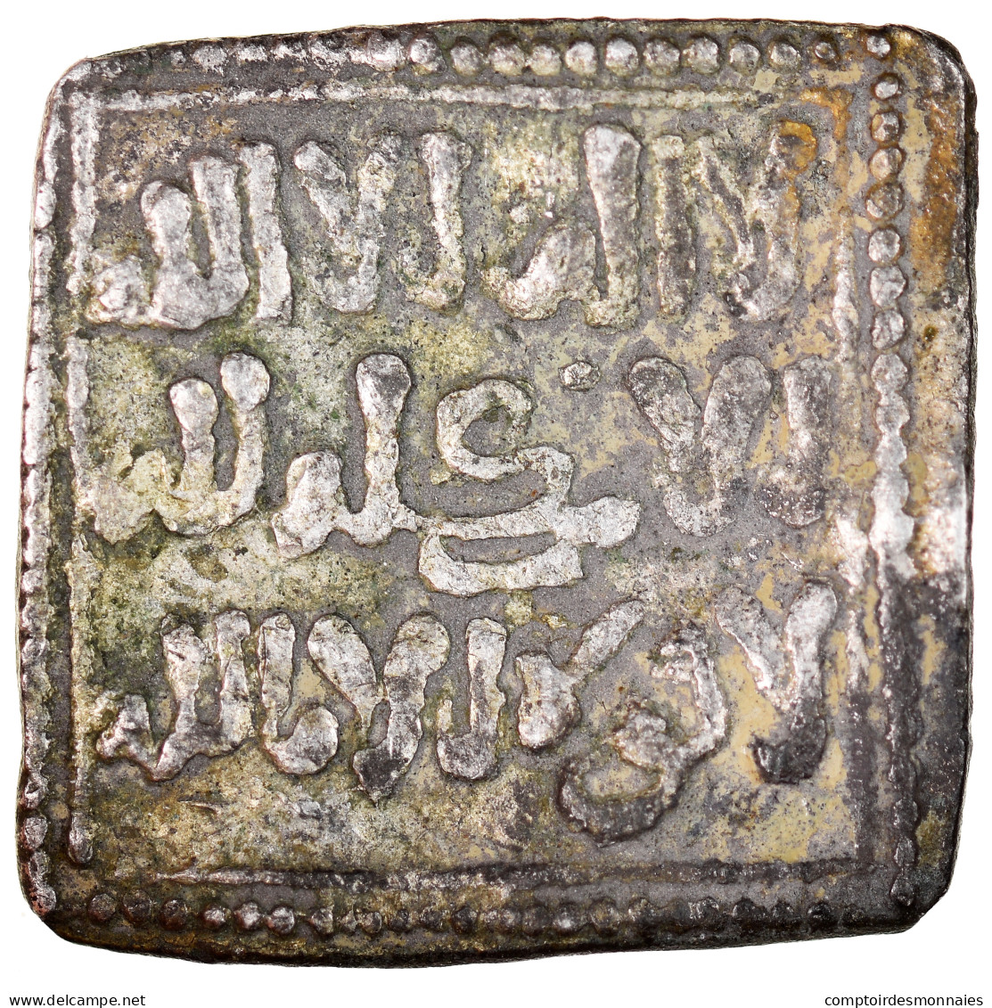 Monnaie, Almohad Caliphate, Millares, 1162-1269, Christian Imitation, TB+ - Islamic