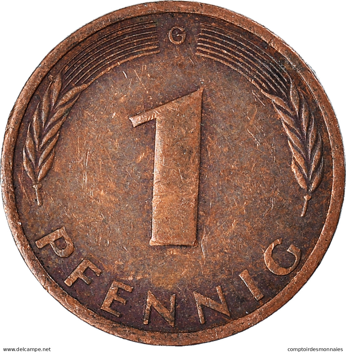 Monnaie, République Fédérale Allemande, Pfennig, 1992 - 1 Pfennig