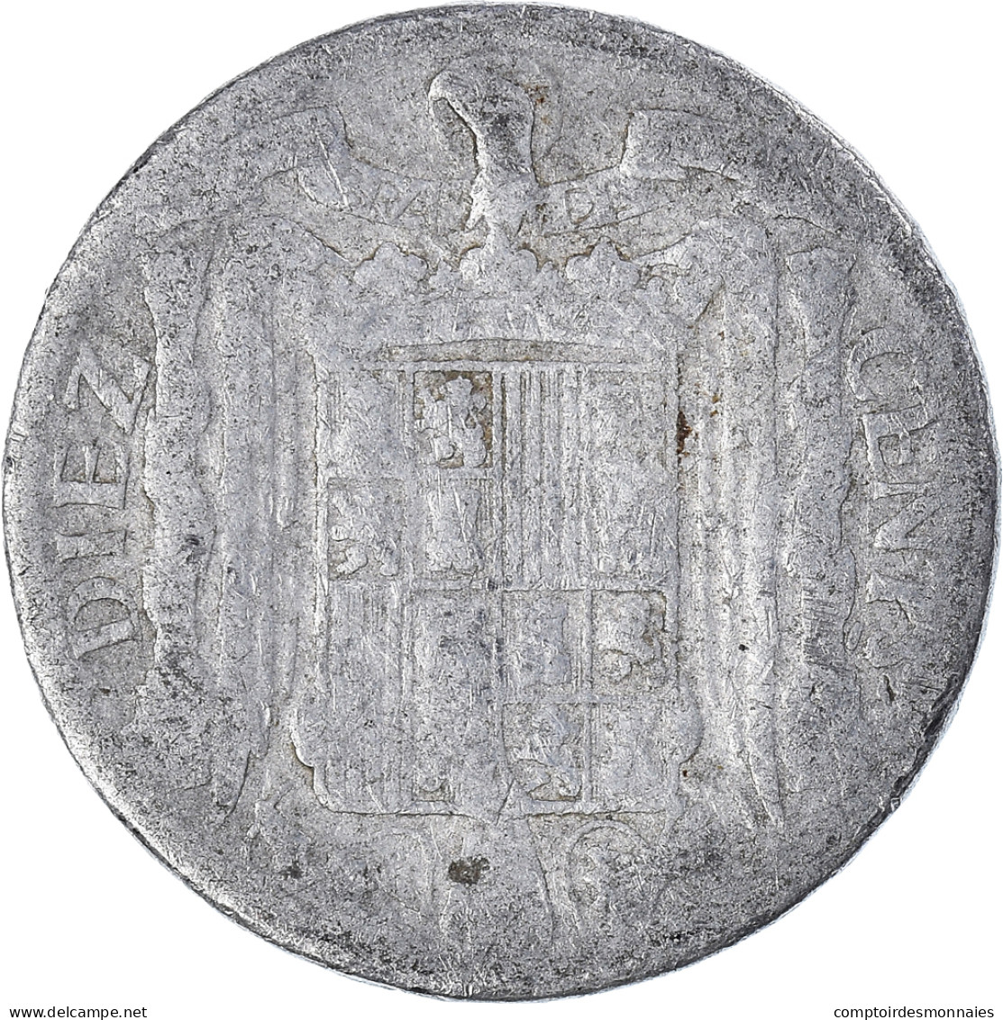 Monnaie, Espagne, 10 Centimos, 1941 - 10 Céntimos