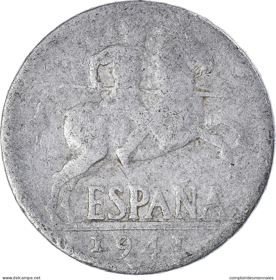 Monnaie, Espagne, 10 Centimos, 1941 - 10 Centiemen